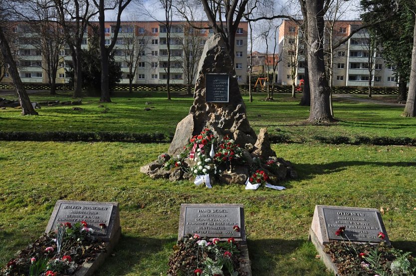Die Gedenkstätte zum Eislebener "Blutsonntag" (Foto: Lutherstadt Eisleben)