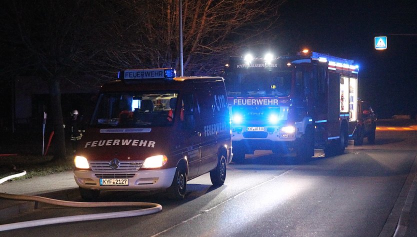Wohnungsbrand gestern in Sondershausen (Foto: S.Dietzel)