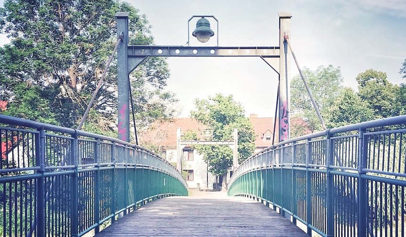 Brücke am Badehaus (Foto: Stadtverwaltung Nordhausen)