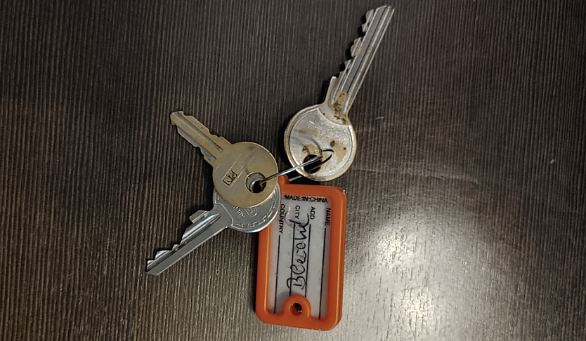 Wer vermisst seine Schlüssel? (Foto: Privat)