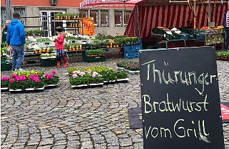 Wurstmarkt in Nordhausen (Foto: Deutsche Marktgilde)