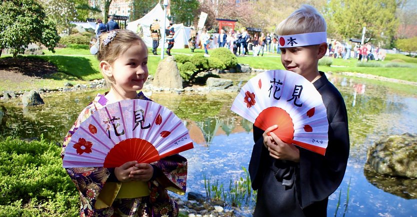Sakura Frieda und Samurai Til haben für ein Jahr den Fächer des Handelns übernommen (Foto: emw)