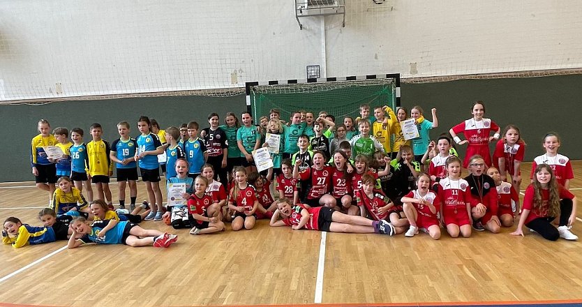 Nordhäuser Handball-Kids (Foto: NSV)