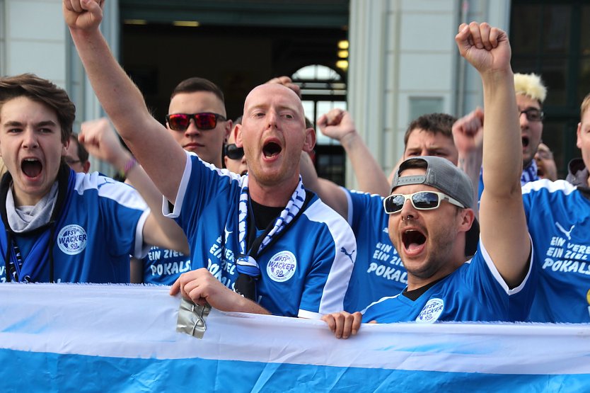 Wacker-Fans freuen sich über die Verlegung des Pokalendspiels (Foto: Stadtverwaltung Nordhausen)