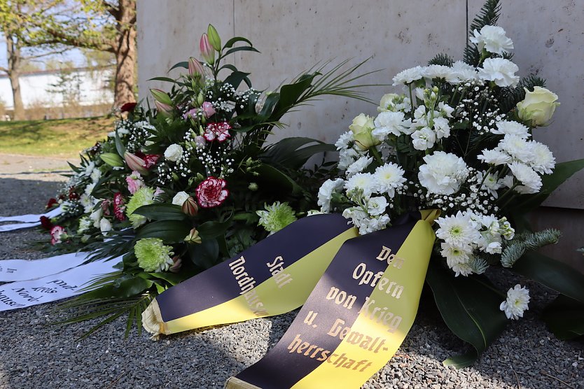 Gedenken an die Opfer von Krieg undGewaltherrschaften (Foto: Stadtverwaltung Nordhausen)