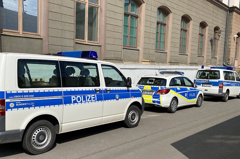 Ganz so viel Polizei war gestern in Mühlhausen nicht im Einsatz. Die ist nur ein Symbolbild (Foto: uhz-Archiv)