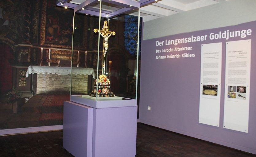 Das Köhlerkreuz in neuer Umgebung im Stadtmuseum (Foto: Eva Maria Wiegand)