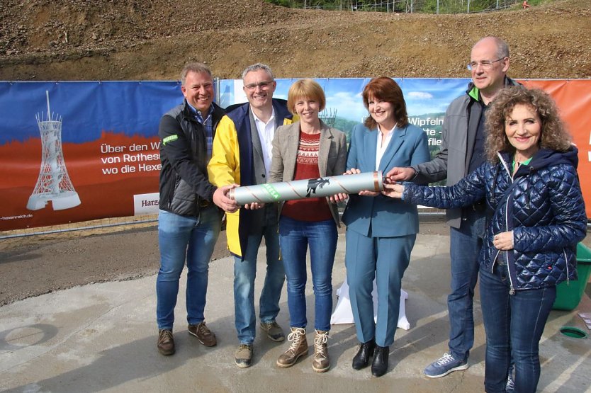 "Wir wollen nicht einfach nur einen Turm bauen" - das Projekt findet auch beim Land Unterstützung (Foto: agl)