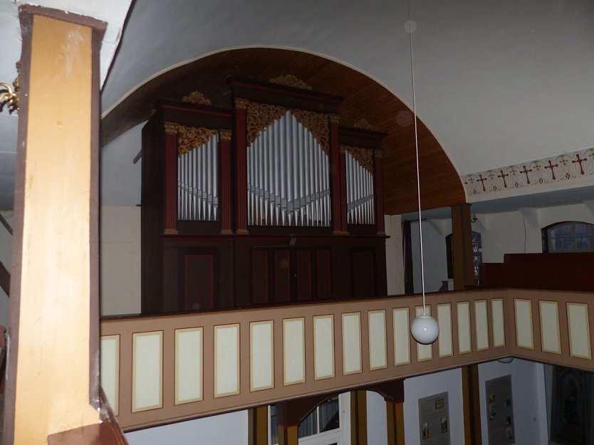 Die Giesecke-Orgel in Silkerode (Foto: Norbert Patzelt)