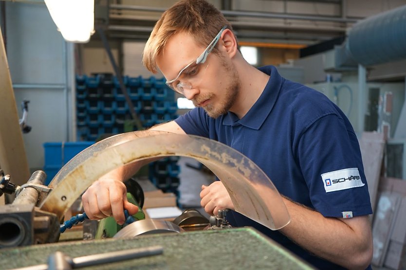 Der Bundesbeste: Florian Schütze (Foto: IHK Erfurt)