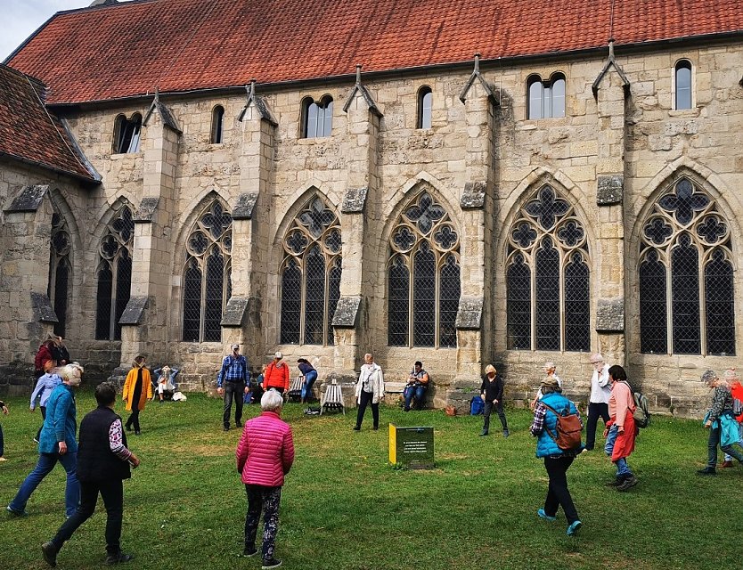 Der Kreuzgarten im Kloster Walkenried (Foto: A. Behnke)