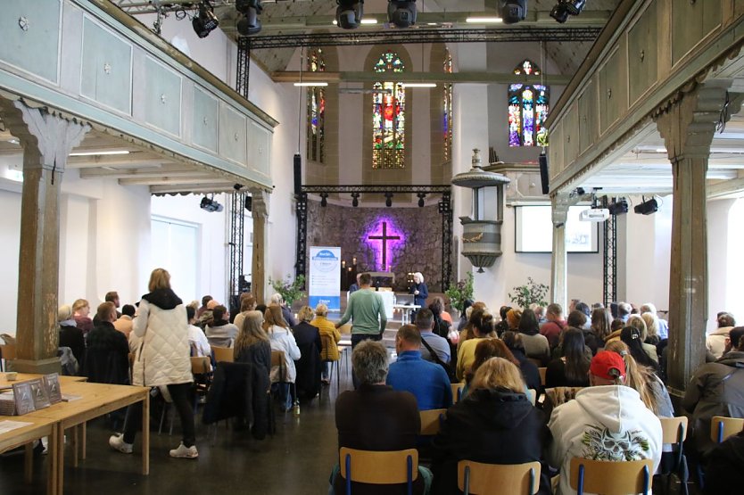 Der Öffentlichkeitstag des Diakonie-Suchthilfezentrums fand wieder großen Anklang in den Fachkreisen (Foto: agl)