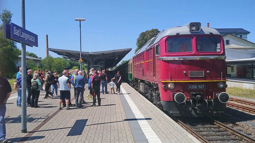 Bahnromantik in Bad Langensalza (Foto: Markus Fromm)