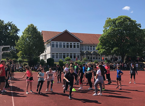 Sportfest am Schillergymnasium Bleicherode (Foto: Katharina Rilli, Sportlehrerin)