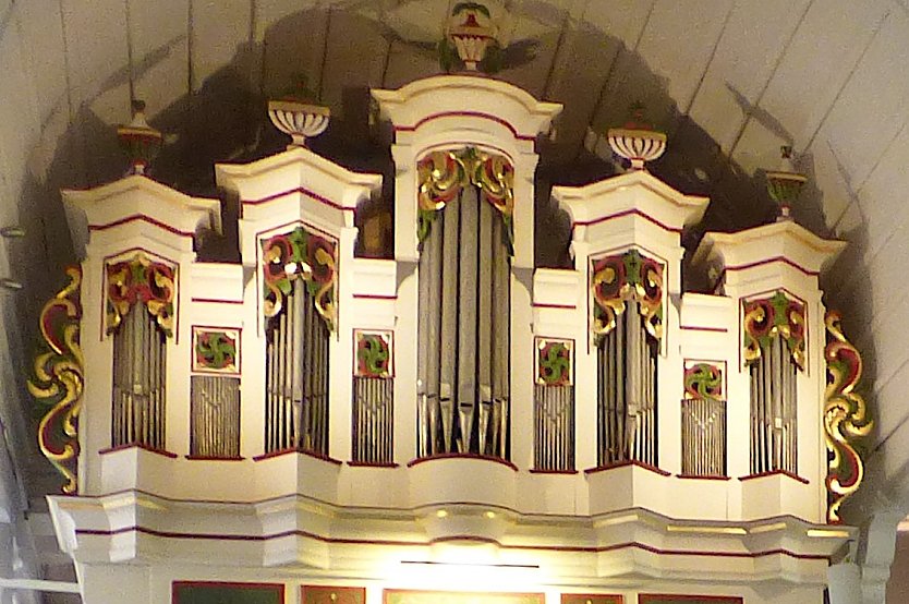 Die Limlingeröder Orgel (Foto: H.Neuber)