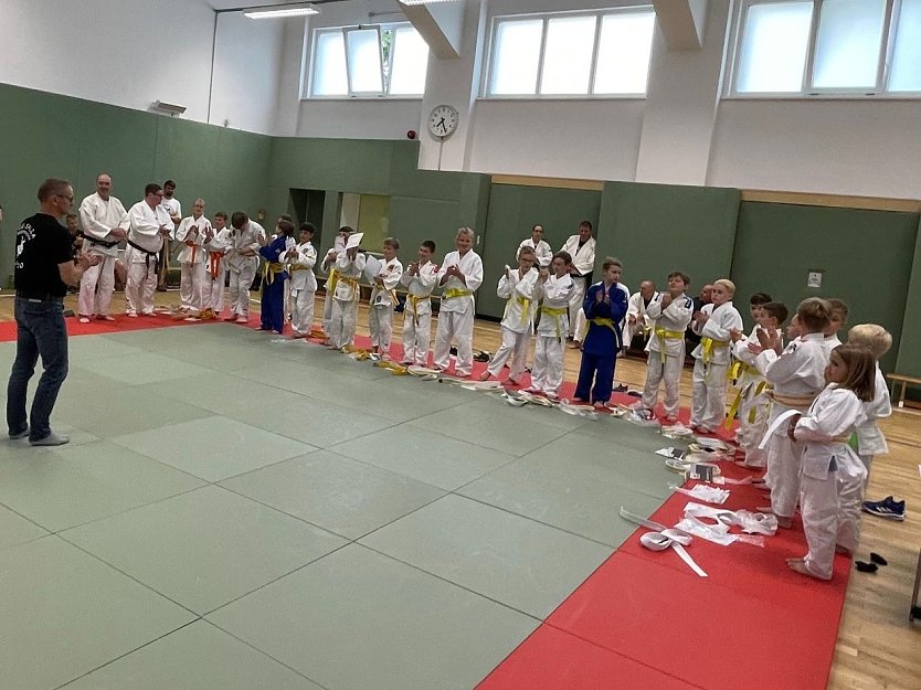 Judo Prüfung bei der TSG Salza (Foto: TSG Salza)