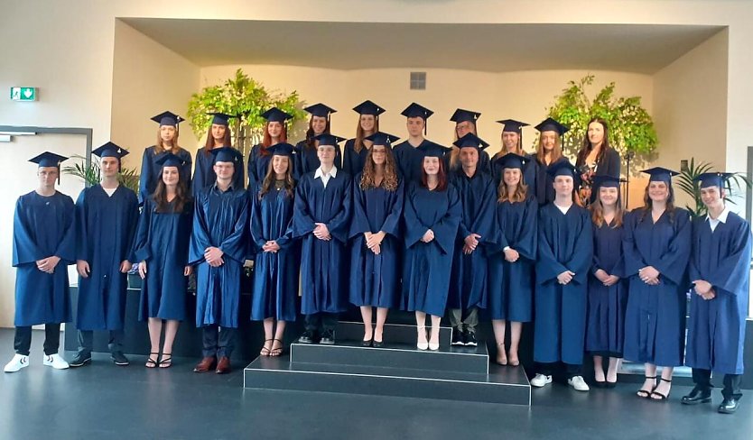 Absolventen des Schiller Gymnasiums Bleicherode 2023 (Foto: Katharina Rilli)