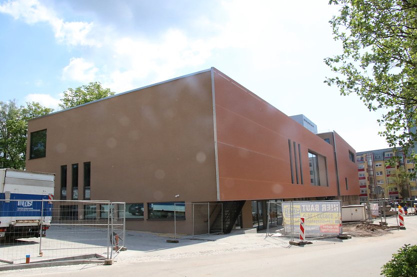 Neubau des Sondershäuser Theaters (Foto: agl)
