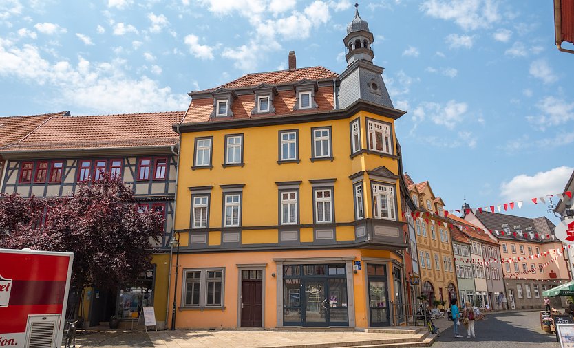 Die Eisdiele in zentraler Lage der historischen Altstadt sucht einen neuen Betreiber (Foto: Stadt Bad Langensalza)