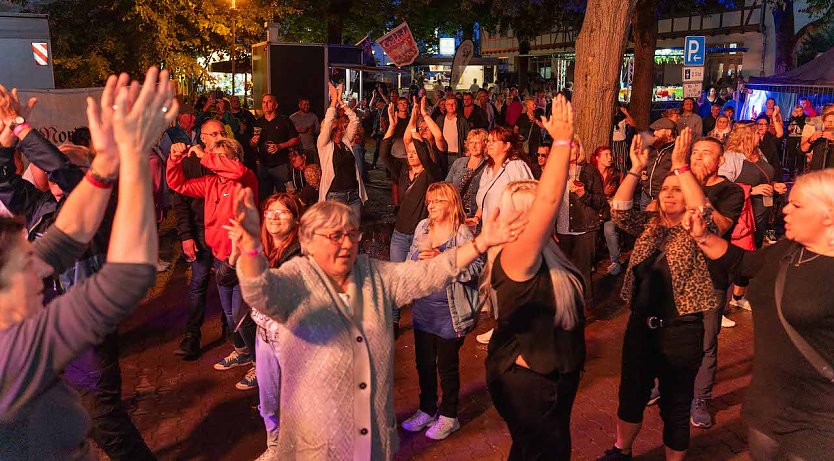 Partystimmung zum Altstadtfest (Foto: S.Tetzel)