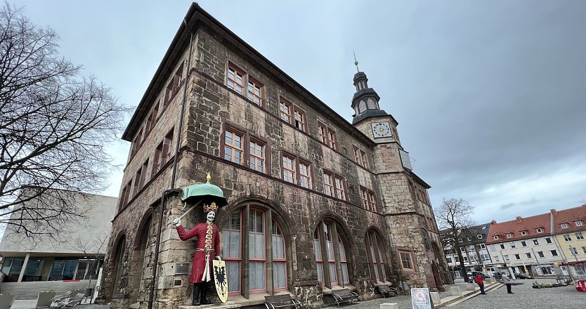 Das Nordhäuser Rathaus: Ausgangspunkt der einen und anderen E-Mail (Foto: S.Dietzel)