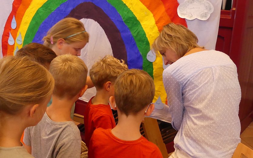 Segen für die Schulanfänger imm Kirchenkreis (Foto: R.Englert)