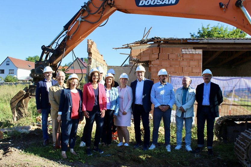 Baustart für Grundschule in Bendeleben  (Foto: Eva Maria Wiegand)