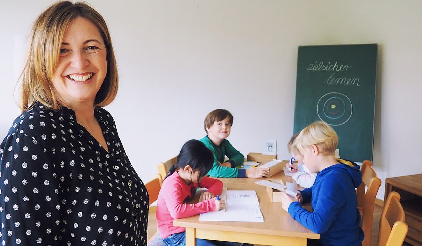 „Zielsicher-lernen“-Gründerin Katrin Eisfeld (Foto: LUISA MADE)