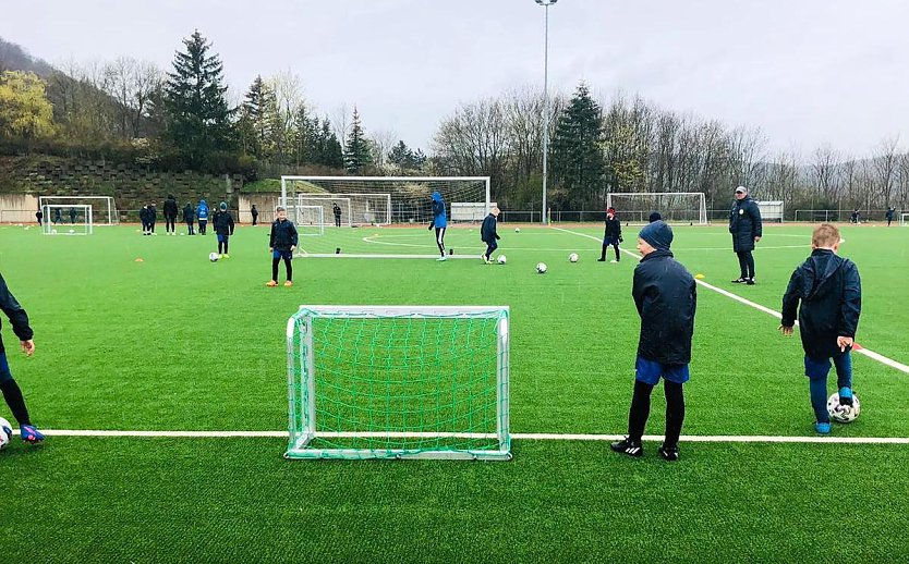 Wieder Stützpunkttrainig für Nachwuchskicker (Foto: TFV)