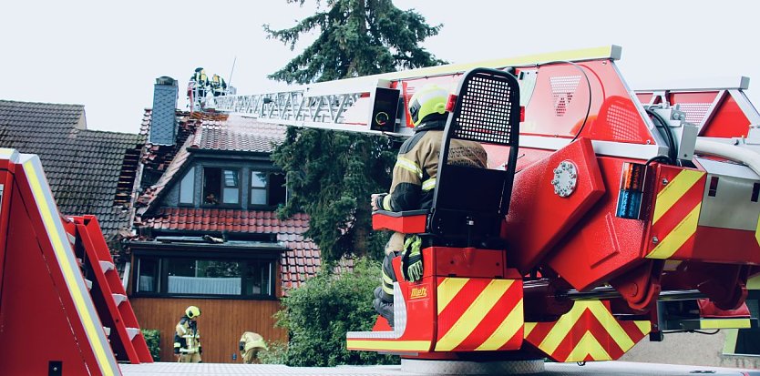 Feuerwehreinsatz in Bielen (Foto: agl)