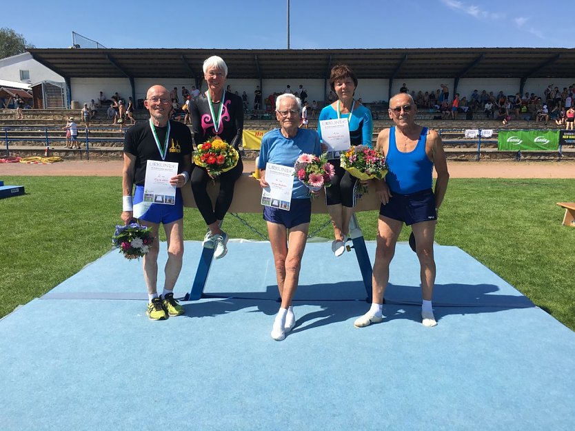 Nordhausens Turnsenioren beim 99. Jahn-Turn-Fest (Foto: TSV Nordhausen)