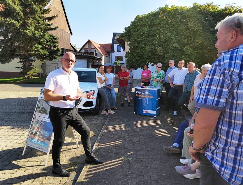 Andreas Trump in Steigerthal (Foto: Cornelia Wilhelm)