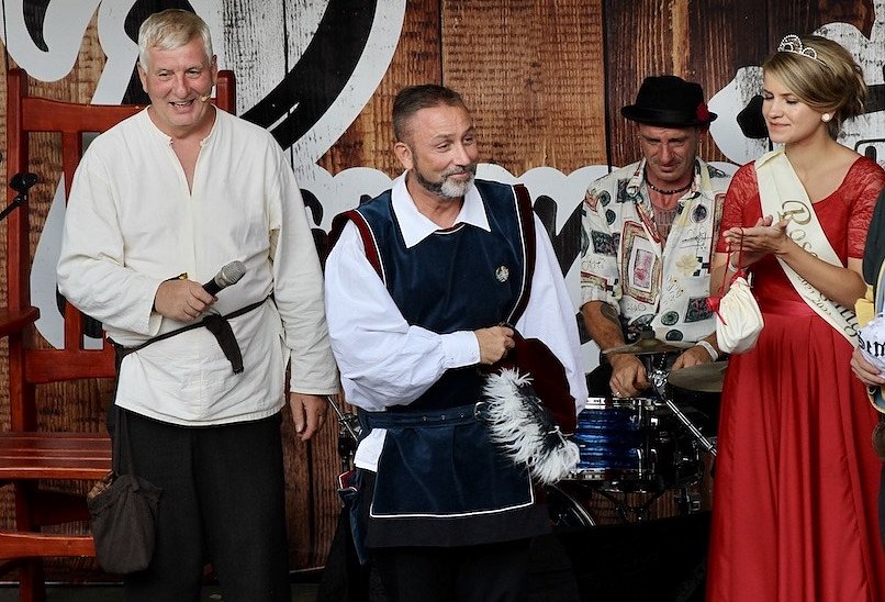 Beim letzten Mittelalterstadtfest agierte Matthias Reinz noch als "Matthes von der schönen Stätte". Dieses Jahr kann er bei der Eröffnung nicht dabei sein. (Foto: Eva Maria Wiegand)