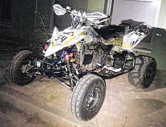 Der Fahrer dieses Quad wird polizeilich gesucht (Foto: LPI)