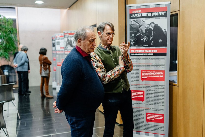 "Nackt unter Wölfen"Ausstellung in der Flohburg (Foto: Stadtverwaltung Nordhausen)