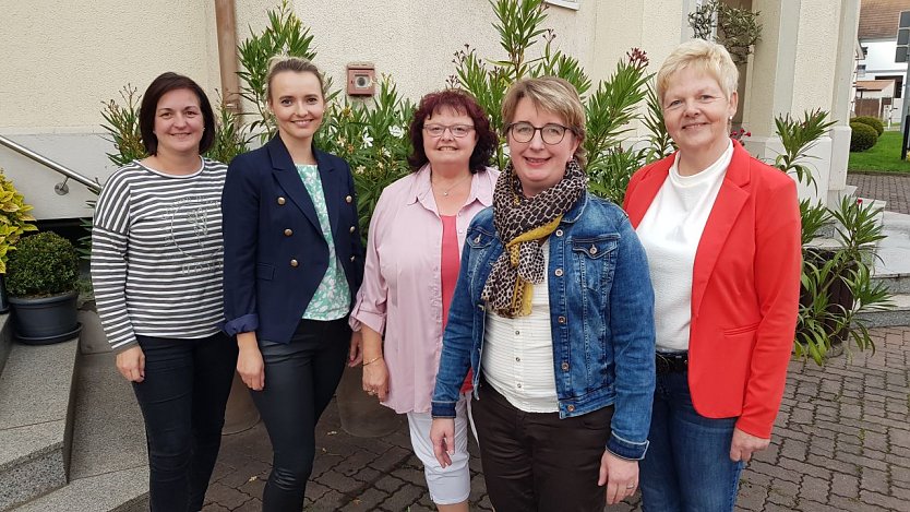 Melanie Jünemann, Jessica Kellner, Renate Tüngerthal, Christiane Farke und Petra Stubenitzky (Foto: CDU Nordhausen)