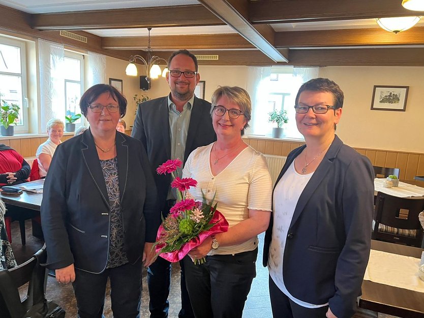 Christina Tasch, Thadäus König, Christiane Farke, Marion Frant (Foto: CDU Nordhausen)