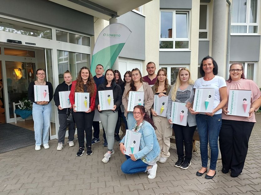 Ready for take-off! Azubi-Onboarding bei der soweno Altenhilfe (Foto: Soweno)