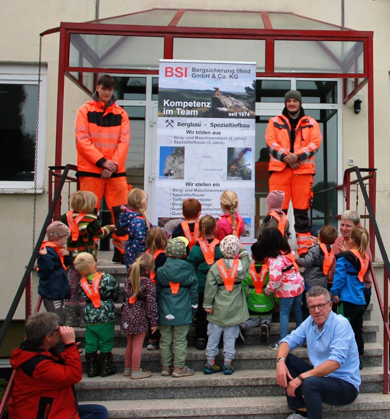 Zu Besuch bei der Bergsicherung Ilfeld (Foto: Nicole Mattern)