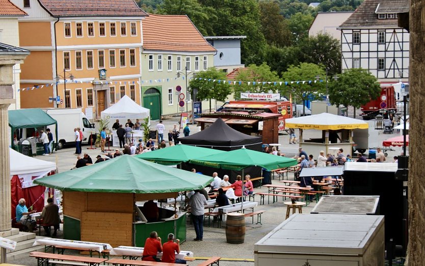 Heimatschoppen und Weinfest in Sondershausen (Foto: Eva Maria Wiegand)