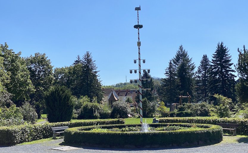 Der gepflegte Ilfelder Kurpark wird zum Dreh- und Angelpunkt des Wander-Ereignisses (Foto: oas)