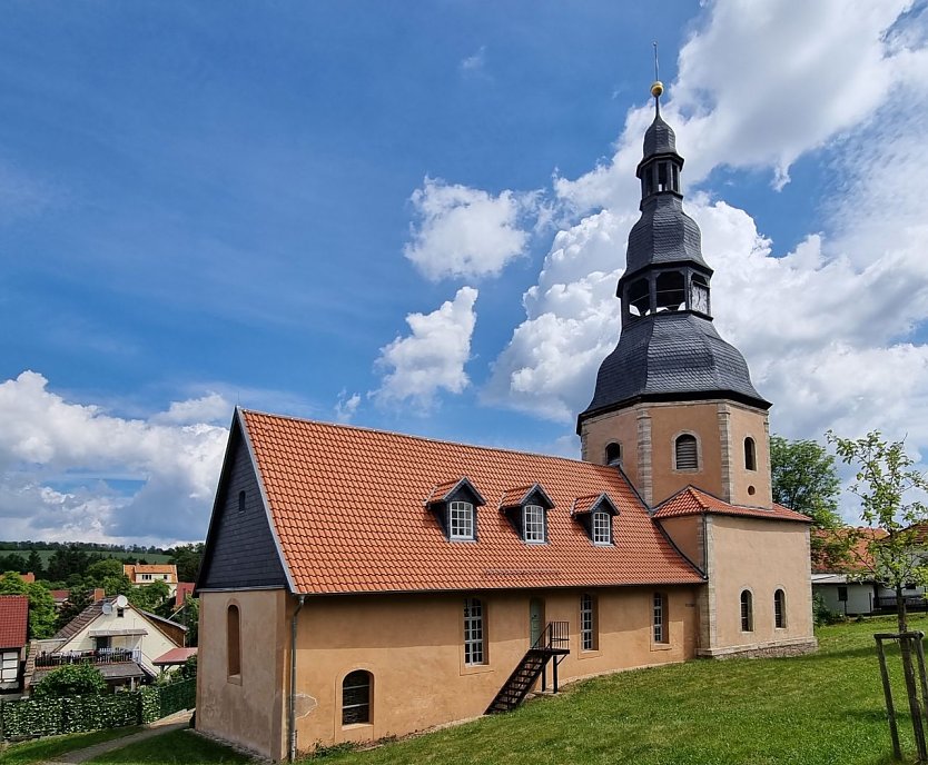 Die seit über 15 Jahren andauernde umfassende Sanierung der Leimbacher Kirche befindet sich in den letzten Zügen. (Foto: Kirchengemeinde Leimbach)