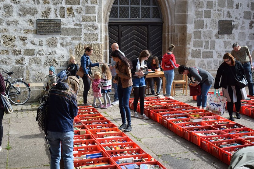 Am Samstag lädt der KILA wieder zum Bücherflohmarkt (Foto: Frank Tuschy)