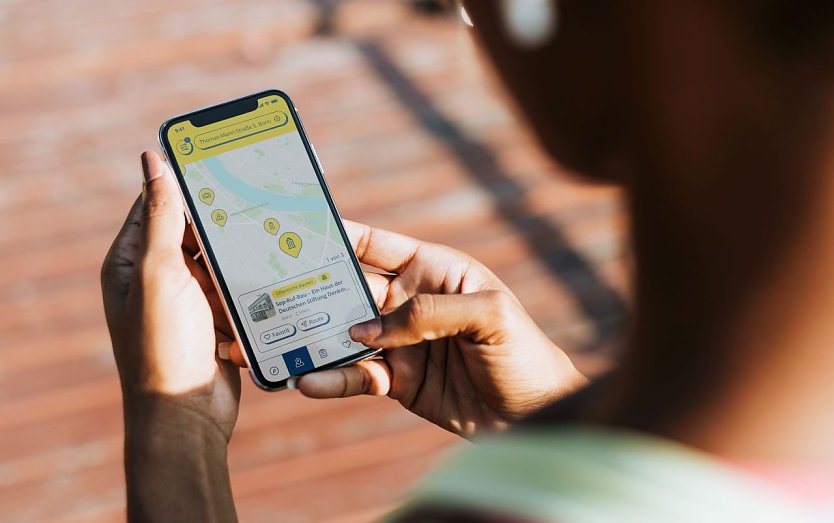 Denkmalstag per App (Foto: Deutsche Stiftung Denkmalschutz)