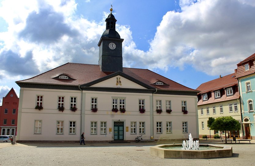 Rathaus von Bad Frankenhausen (Foto: Eva Maria Wiegand)