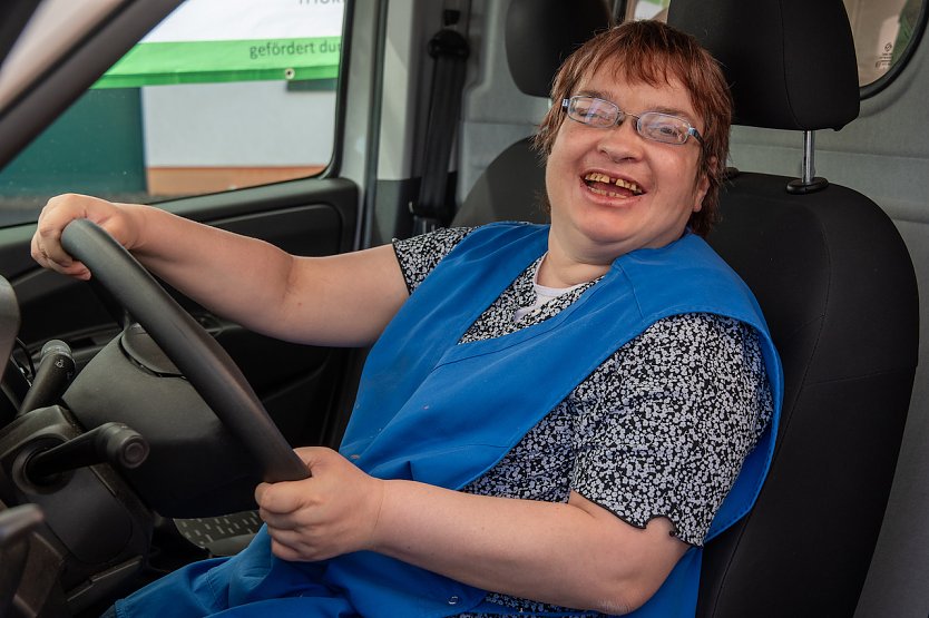 Verkehrserziehung in der Lebenshilfe (Foto: A.Steudung)