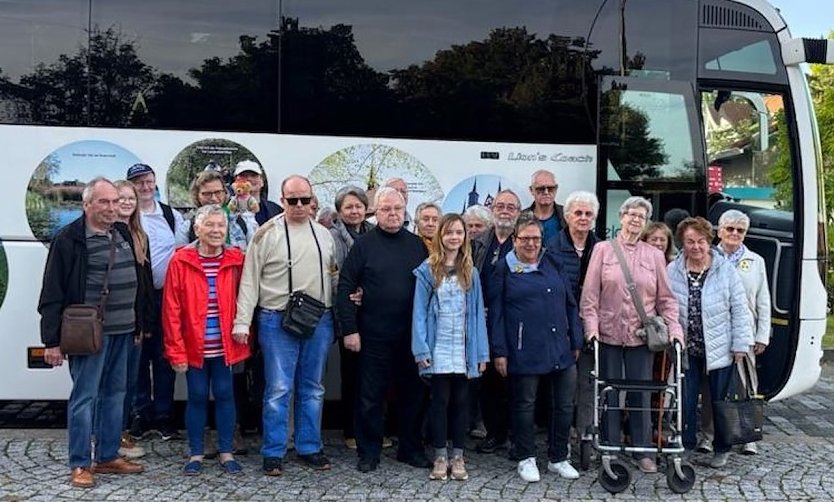 Tagestour der Sehbehinderten nach Bad Langensalza aus dem Kyffhäuserkreis und Eichsfeldkreis des Blinden- und Sehbehindertenverbandes Thüringen  (Foto: M. Rasch)