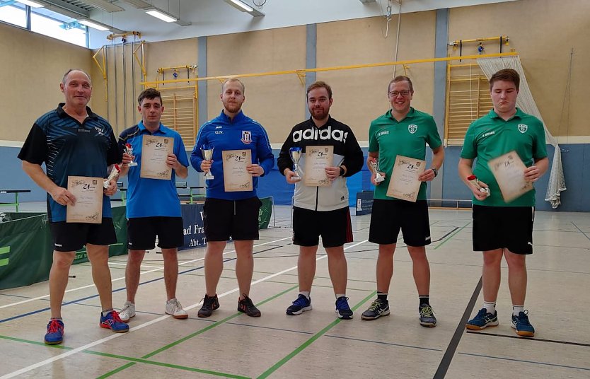 Kreismeisterschaften im Tischtennis in Bad Frankenhauen (Foto: S.Böttcher)