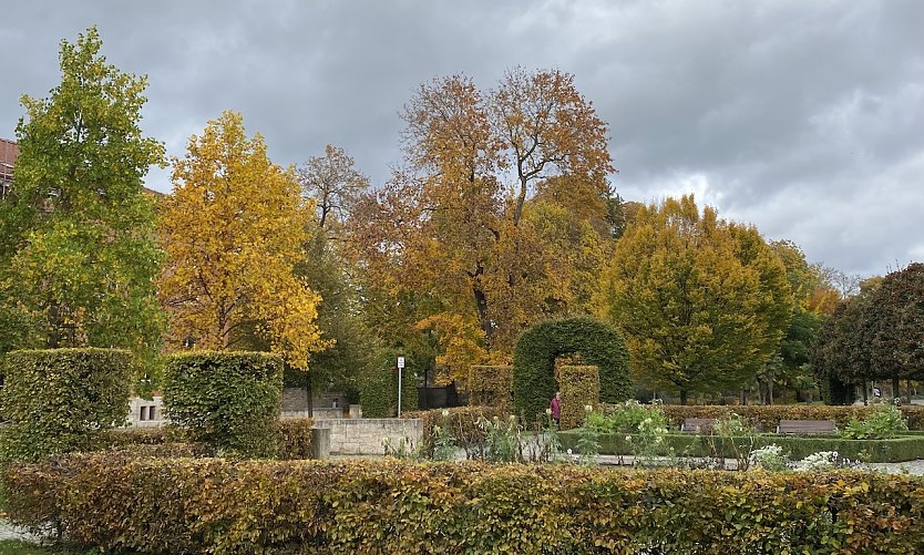 Herbststimmung im Kurpark Bad Langensalza (Foto: oas)