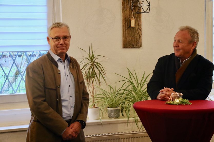Über 30 Jahre gemeinsam beim Horizont: Jörg Wolf (links) und René Kübler (Foto: agl)